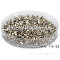 High purity Ni pellet for coating 99.999% 5N nickel pellets